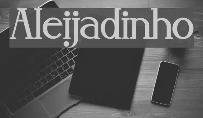 Aleijadinho Font examples