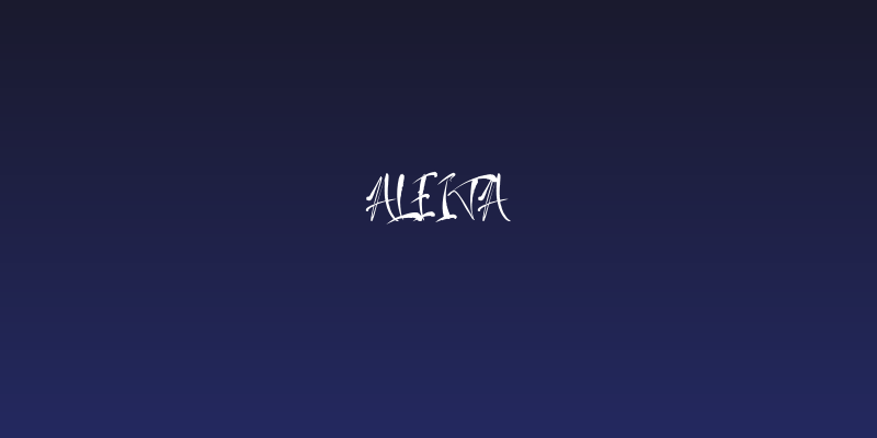 Aleita Social Header