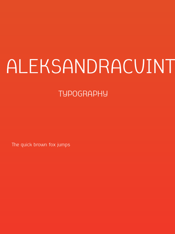 AleksandraCvintage Poster