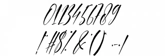 Alenha Font OTHER CHARS