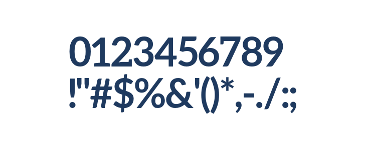 Aleo Bold1 Other Characters