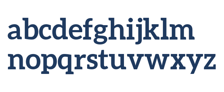 Aleo Bold1 Lowercase