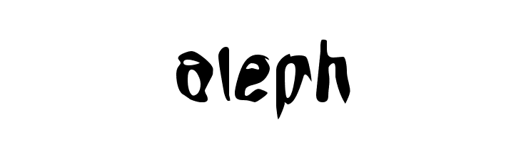 Aleph Font
