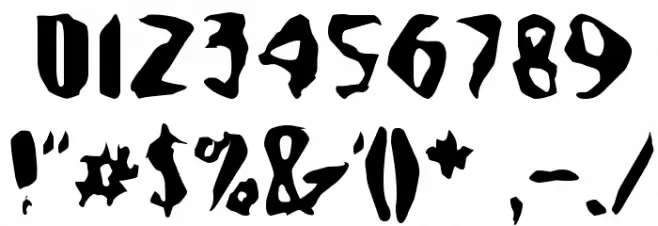 Aleph Font OTHER CHARS