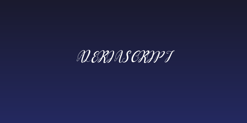 AleriaScript Social Header