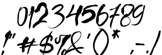 Alert Covid Font OTHER CHARS