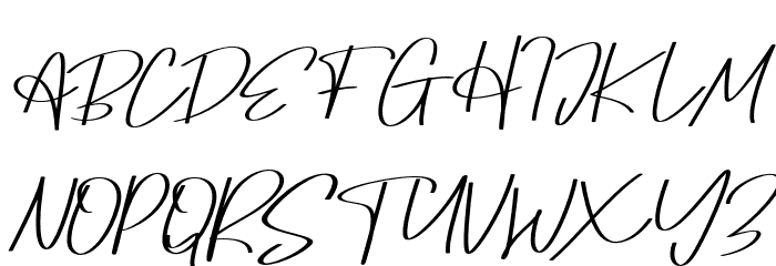 Alertho Font UPPERCASE