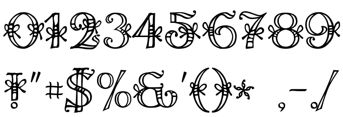 Ales & Hegar Raw Font OTHER CHARS