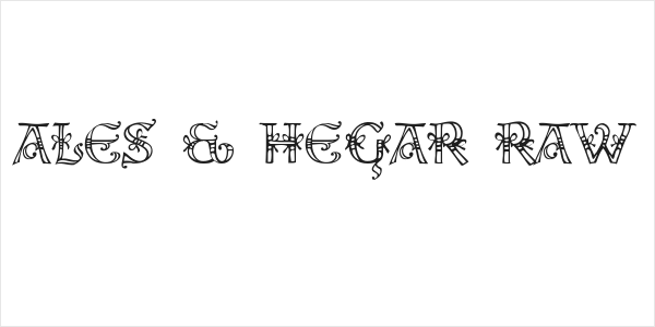 Ales & Hegar Raw Logo