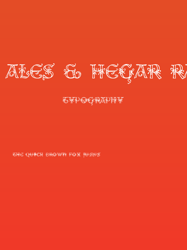 Ales & Hegar Raw Poster