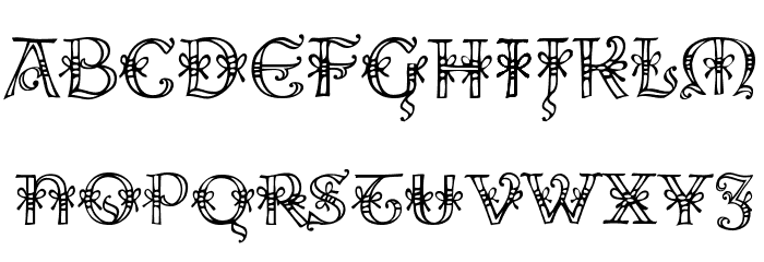 Ales & Hegar Raw Font LOWERCASE