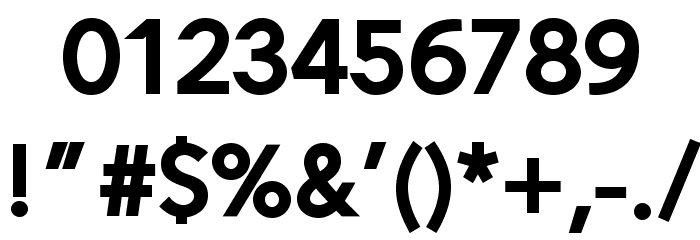 Alesand-ExtraBold Font OTHER CHARS