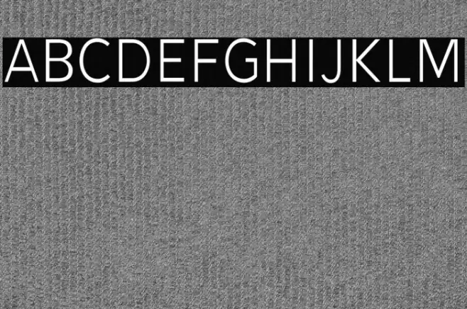 Alesand-Light Font examples