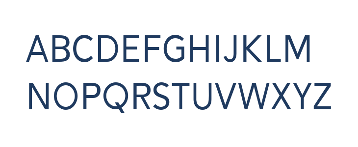 Alesand Regular Lowercase