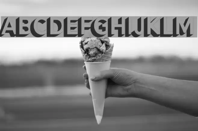 AlesandExtrude-ExtraBold Font examples