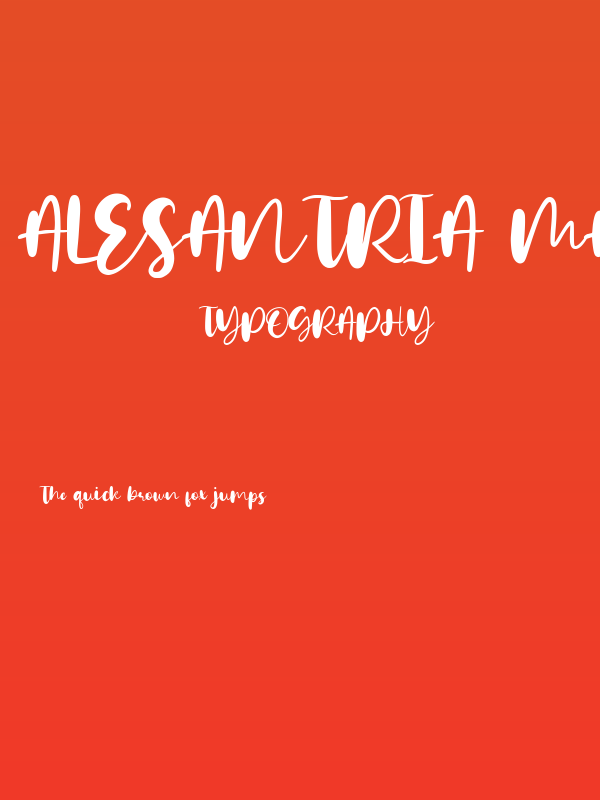 Alesantria Mane Demo Version Poster