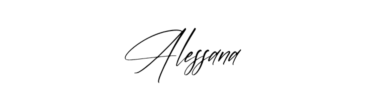 Alessana  フリーフォントのダウンロード