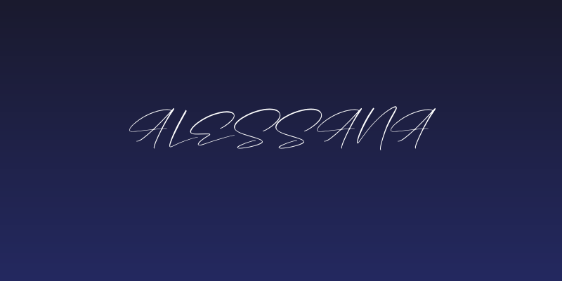 Alessana Social Header