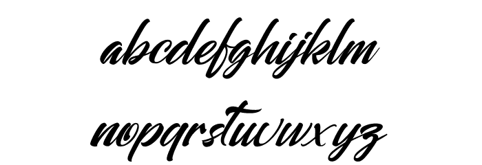 Alessandra Font LOWERCASE