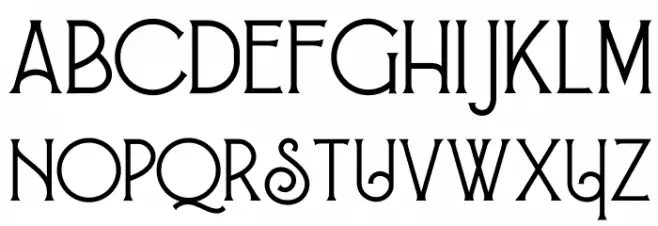 Alessandra Font UPPERCASE