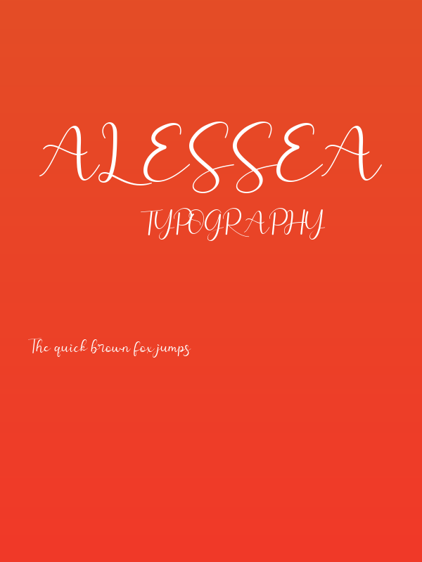 Alessea Poster