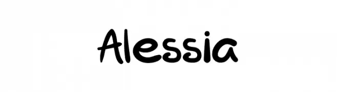 Alessia  Free Fonts Download