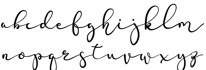 Aletcia Font LOWERCASE
