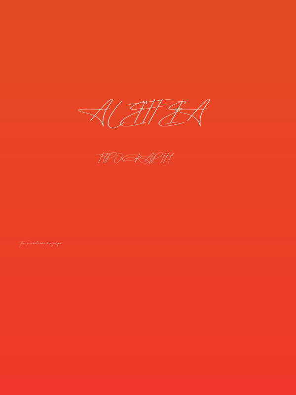 Aletheia Poster