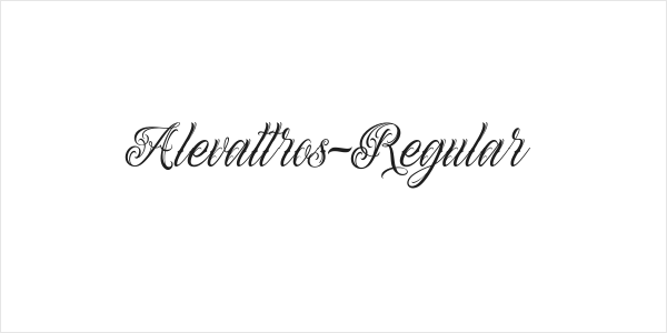 Alevattros-Regular Logo