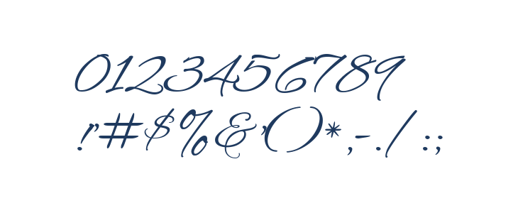 Alex Brush Regular1 Other Characters