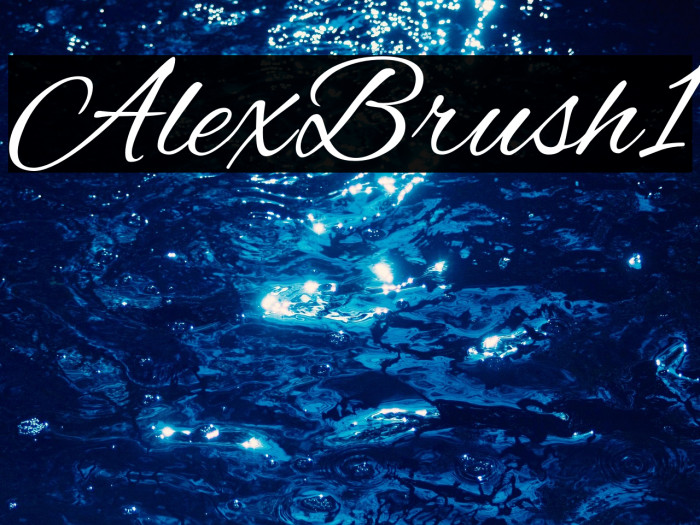 Alex Brush1 Example 3