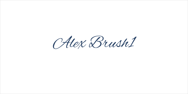 Alex Brush1 Logo