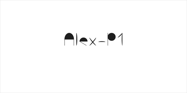 Alex-P1 Logo