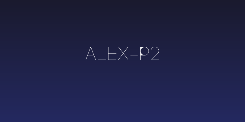 Alex-P2 Social Header