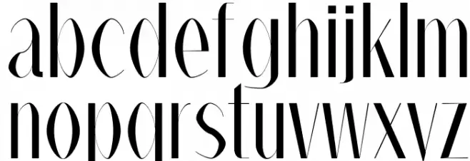 Alex Regular   Font LOWERCASE