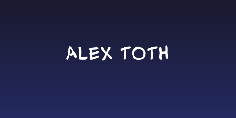 Alex Toth Social Header