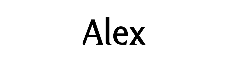 Поставь алекс. Alex Yershov шрифт.