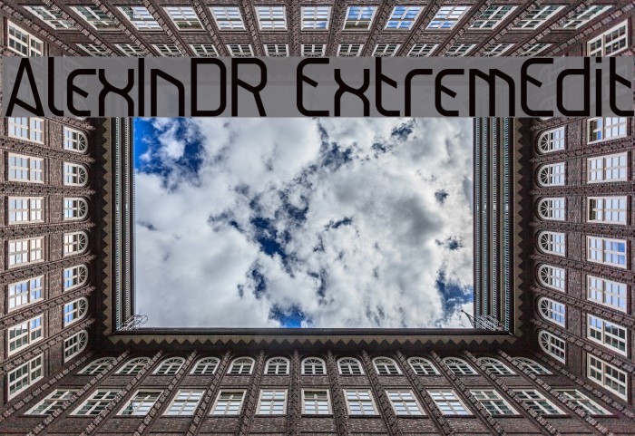 AlexInDR ExtremEdit Font examples