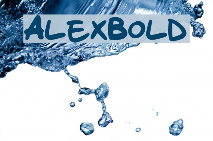 Alex_Bold Font examples
