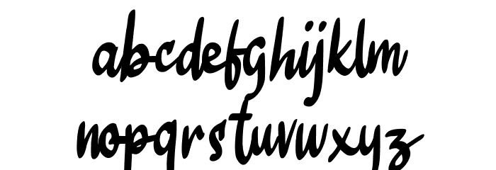 Alexa Font LOWERCASE