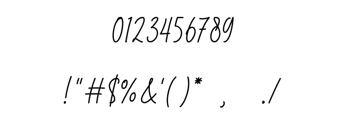 Alexana Font OTHER CHARS