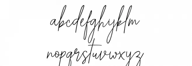 Alexander Lettering خط أحرف صغيرة