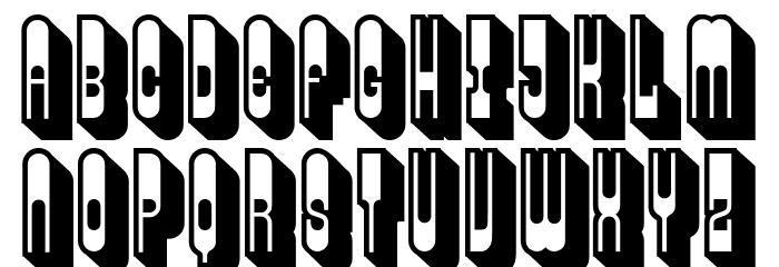Alexander Regular Font LOWERCASE