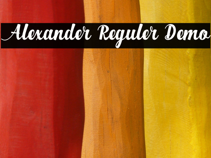 Alexander Reguler Demo Example 2