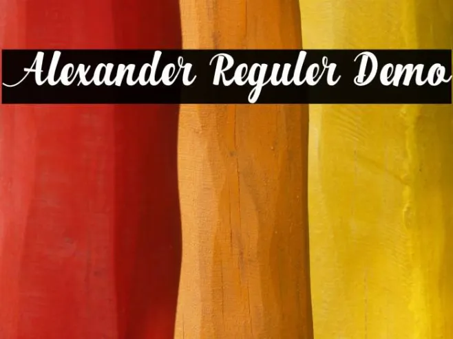 Alexander Reguler Demo Example 2