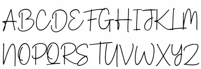 Alexandra Gistela Font Litere mari