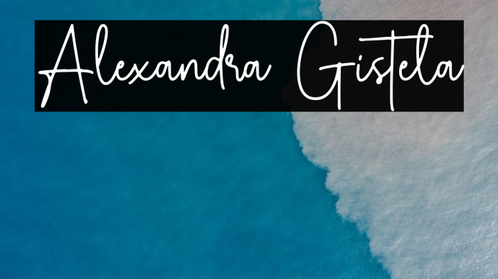 Alexandra Gistela Example 2