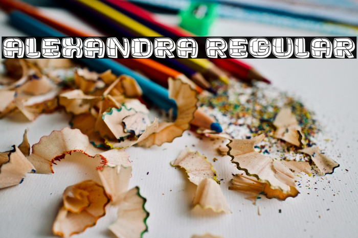 Alexandra Regular Example 1