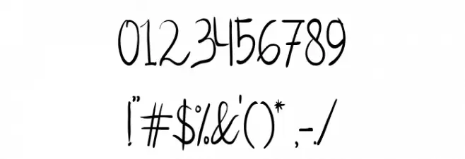 Alexandrea Font OTHER CHARS