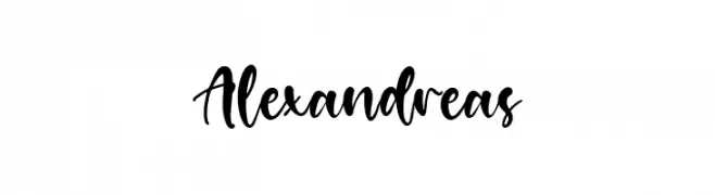Alexandreas  Fuentes Gratis Descargar